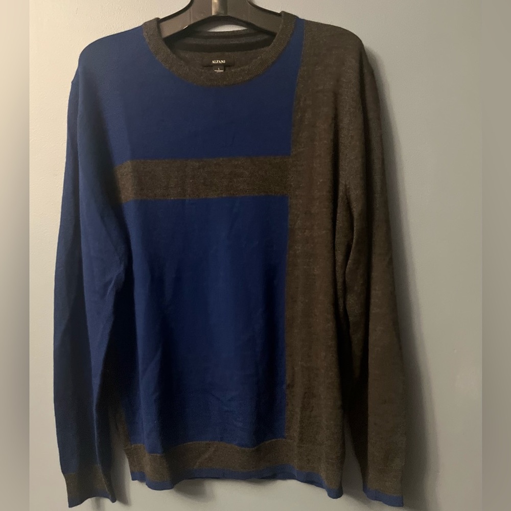 Alfani Merino Wool Blend Sweater